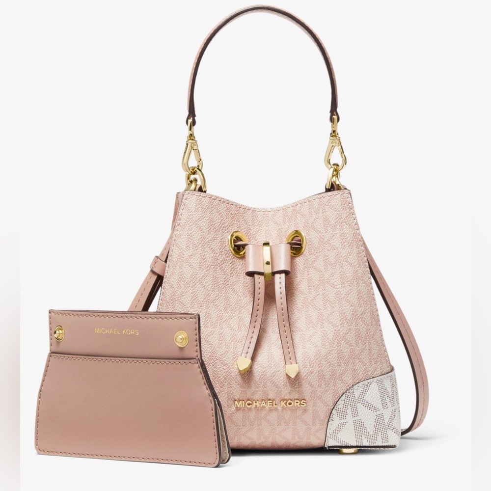Michael Kors Mercer Gallery Multicolor Extra Small Crossbody Bucket Bag